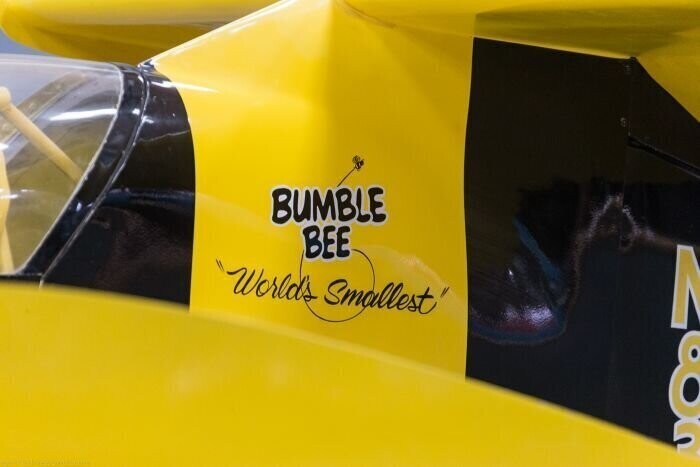 Самый маленький в мире пилотируемый самолет - Bumblebee ("Шмель")