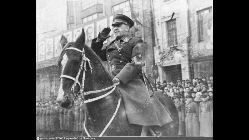 Маршал Жуков - Речь на Параде Победы 24 июня 1945 года 