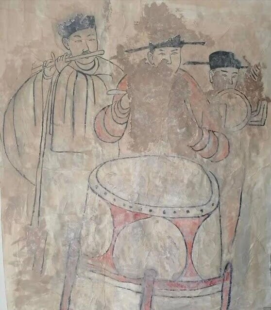 Древняя гробница с настенными росписями обнаружена на севере Китая