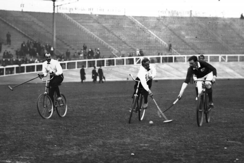 Финальный матч Олимпиады по велополо, Лондон, 1908 год
