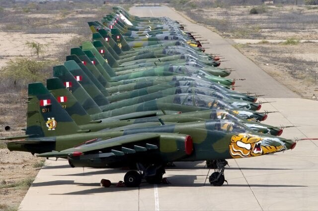 Перу модернизирует штурмовики Су-25