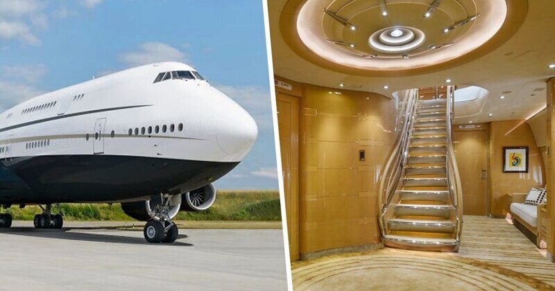 25 фотографий самого большого в мире частного самолета, который выглядит как летающий особняк