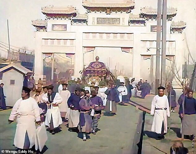 Каким был Китай сто лет назад? Потрясающее цветное видео