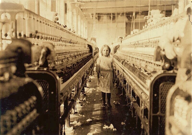 Детский труд в США в начале XX века