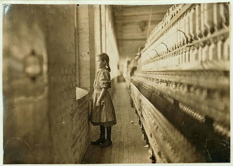 Детский труд в США в начале XX века