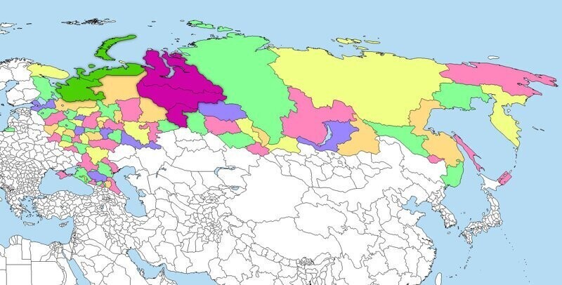 Так могут выглядеть регионы России уже в ближайшее время