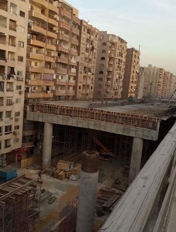 Новая эстакада в Каире пройдет прямо по балконам