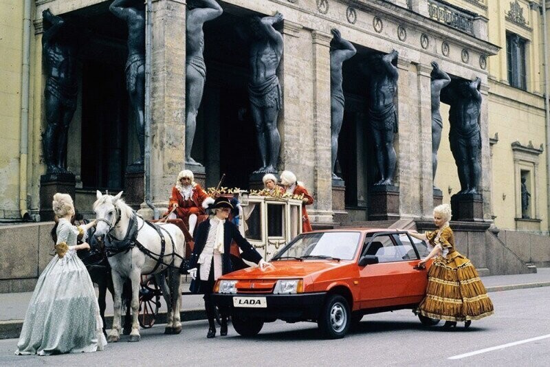 Реклама ВАЗ-2108. СССР, 1980-е