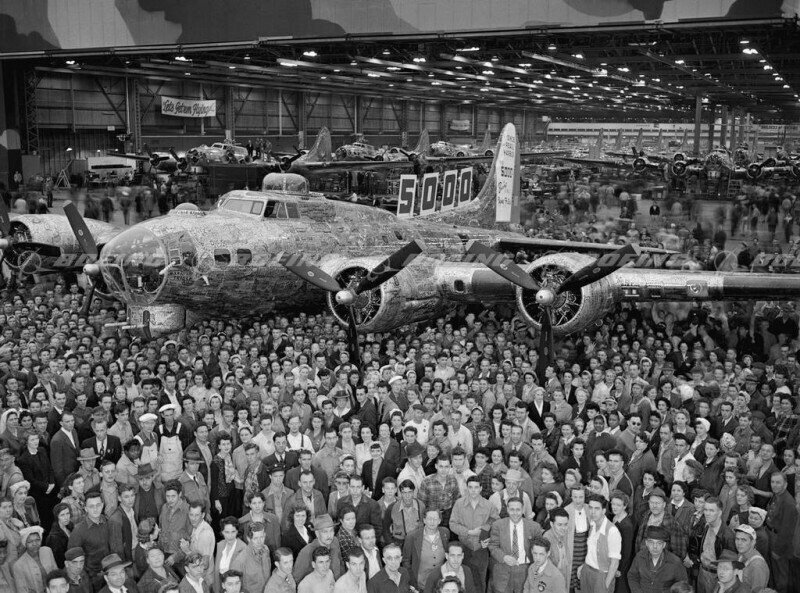 5000-й бомбардировщик B-17 "5 Grand", 1944