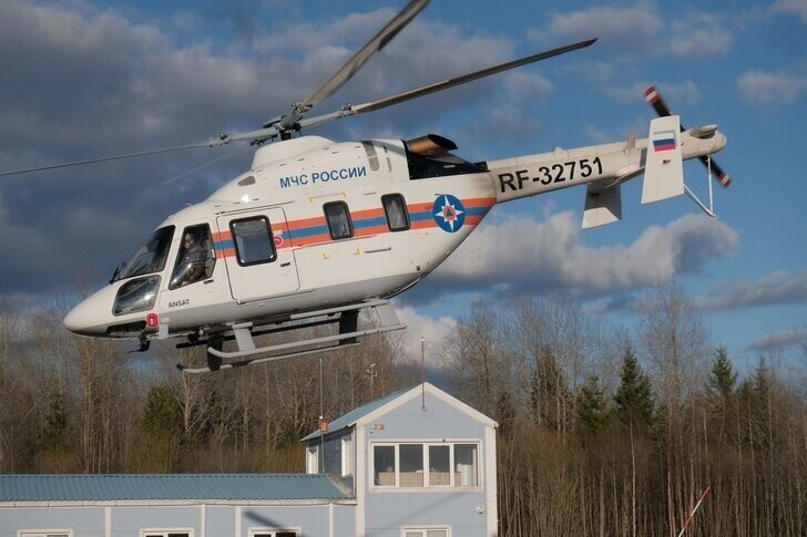 МЧС получило первый вертолет Ансат