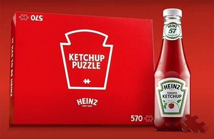 Компания Heinz создала самый медленный в мире паззл
