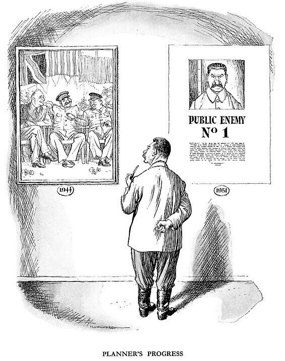 СССР в карикатурах западных художников