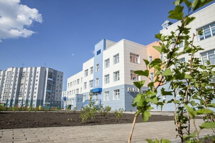 Новый детский сад с бассейном открыли в г. Кемерово