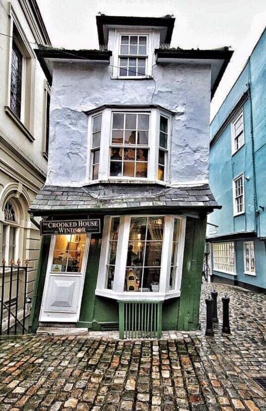 Старинный чайный магазин, Виндзор. Великобритания. 1687 г.