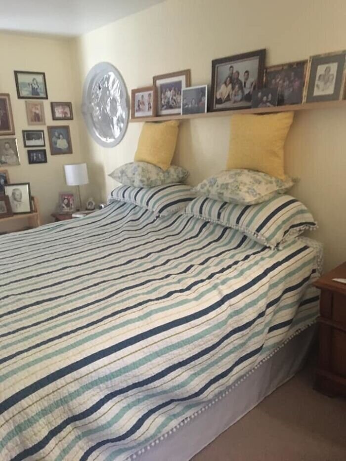 Муж впервые за 45 лет начал заправлять кровать - и теперь удивляет жену шедеврами