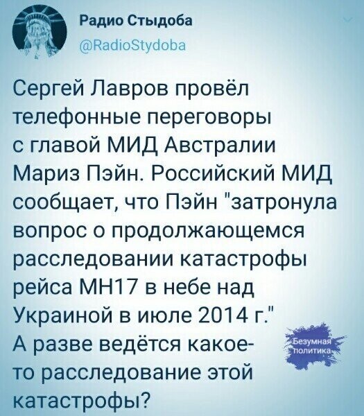 Политические комментарии из инета