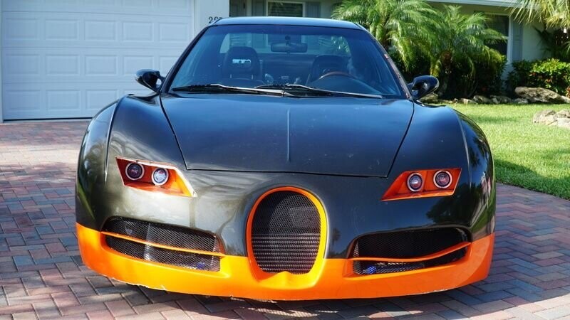 Реплика Bugatti Veyron, созданная на основе Honda Civic 1993 года