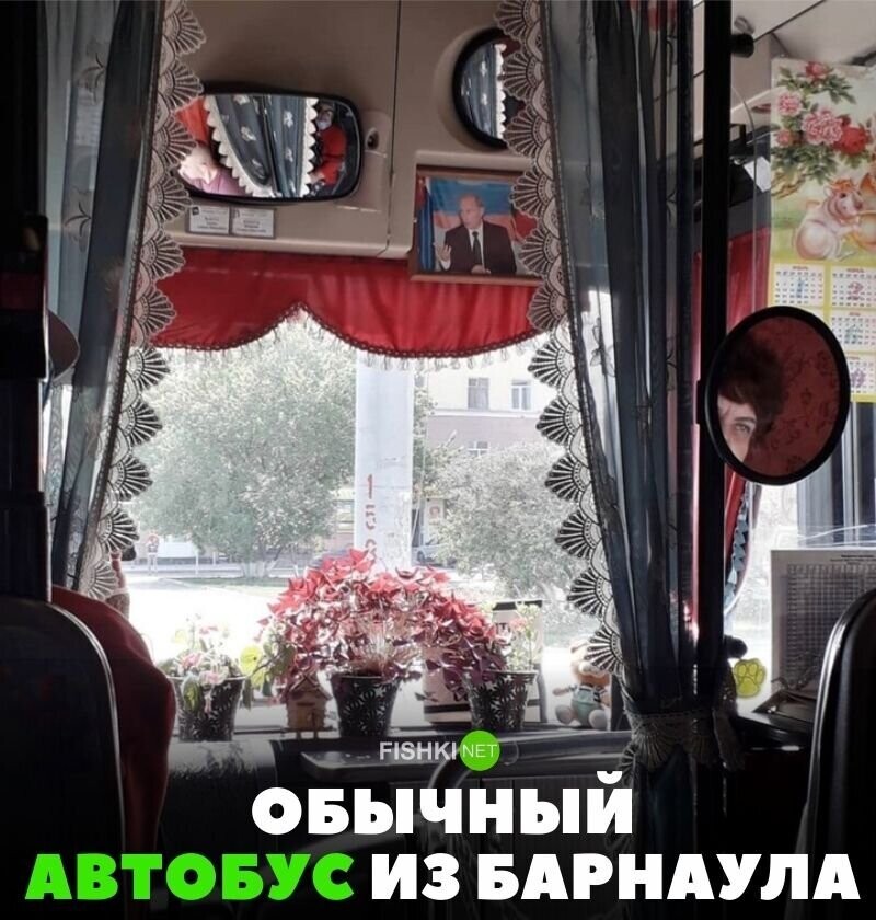 Обычный автобус из Барнаула