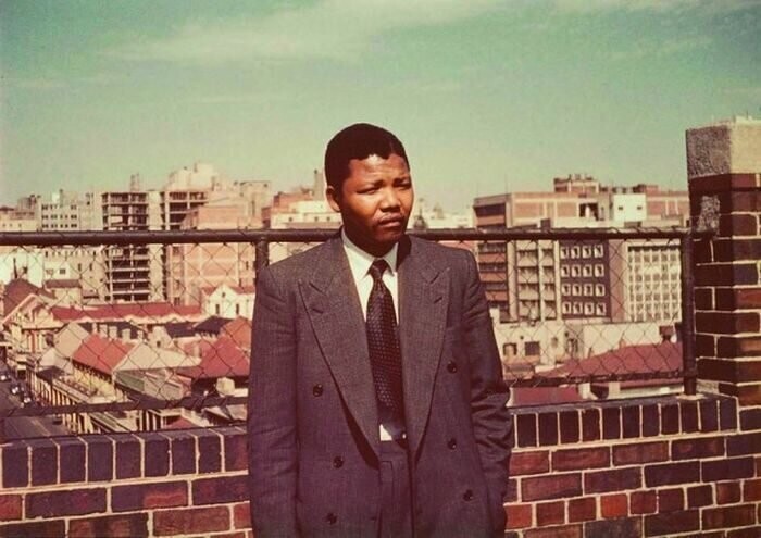 Нельсон Мандела, молодой юрист из Йоханнесбурга. 1953 год