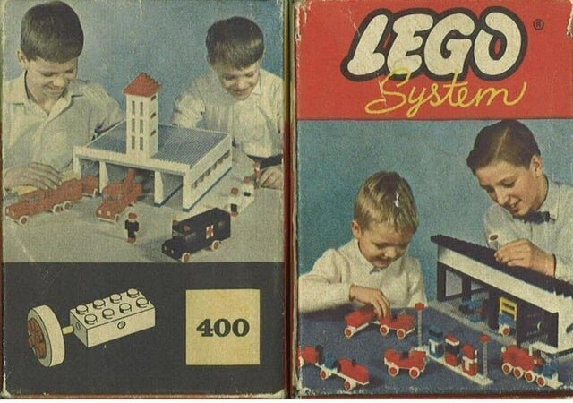 Самые первые наборы "Лего" с автомобилями, 1961 год