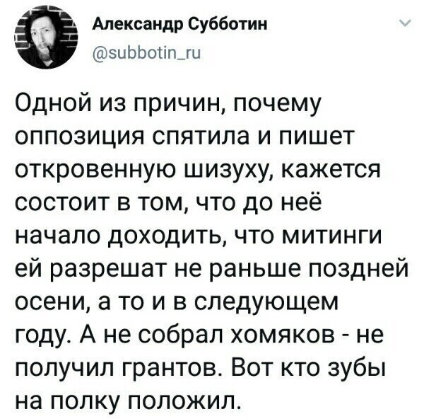 Политические комментарии из инета
