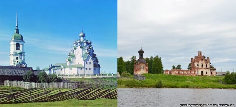 Как изменилась Россия за 100 лет — сравнительные фотографии