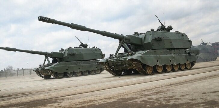 Российские войска получили первую партию артиллерийского комплекса «Коалиция-СВ»