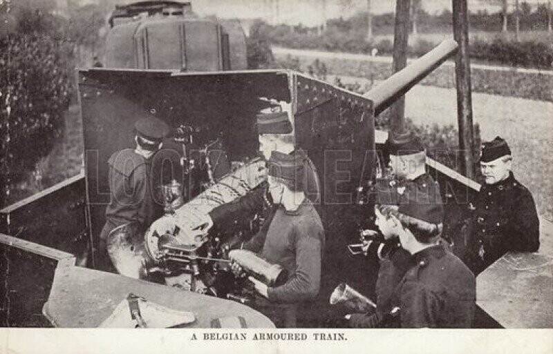 Бельгийские бронепоезда в Первой мировой войне