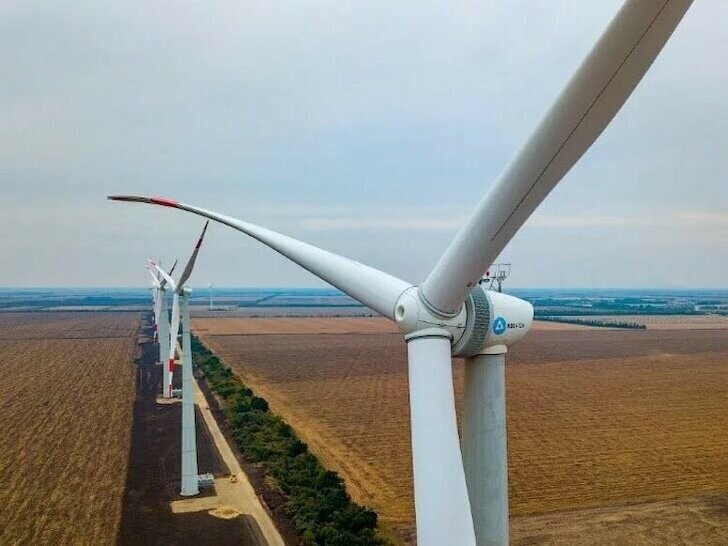  Электроэнергия и мощность первого ветропарка Росатома поступила на оптовый рынок