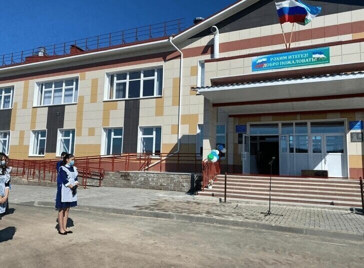 В селе Леуза Башкирии состоялось открытие новой школы