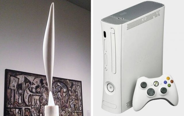 Дизайнер Microsoft Xbox 360 вдохновился серией скульптур под названием Птица в космосе  