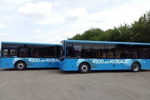 Власти Кузбасса приобрели 15 новых автобусов по госпрограмме