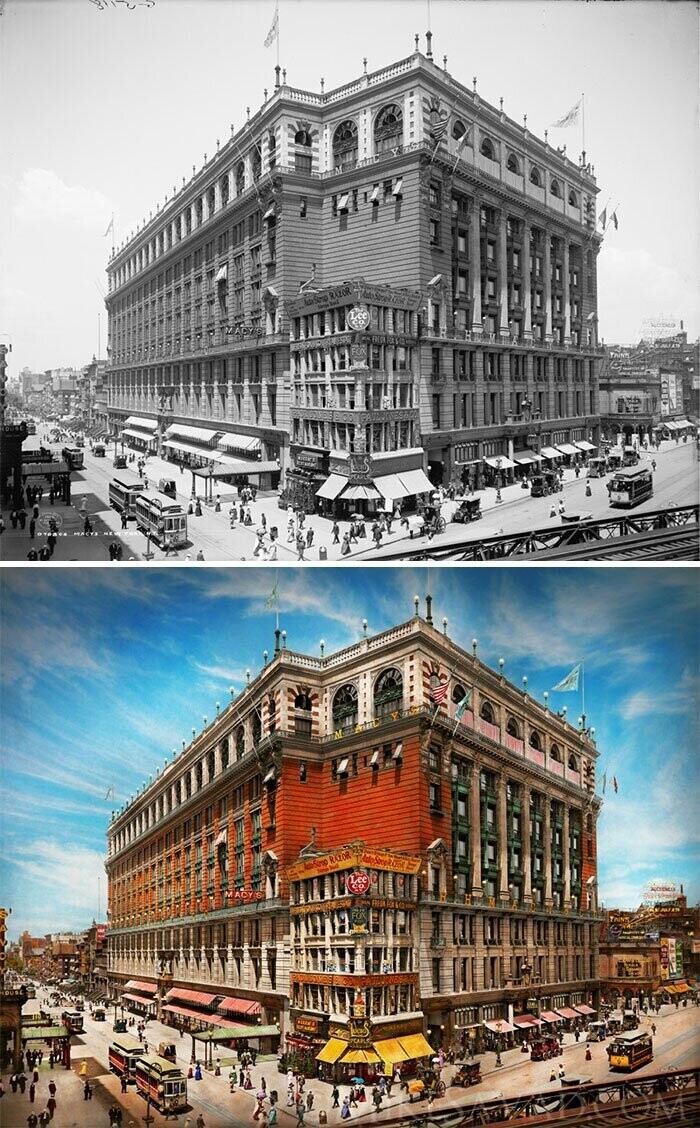 Самый большой магазин в стране, 1908