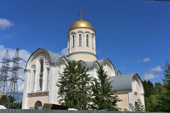 В Москве введен в эксплуатацию храм прп. Сергия Радонежского в Тушине