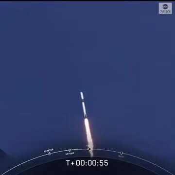 Взлёт и посадка  Falcon 9 