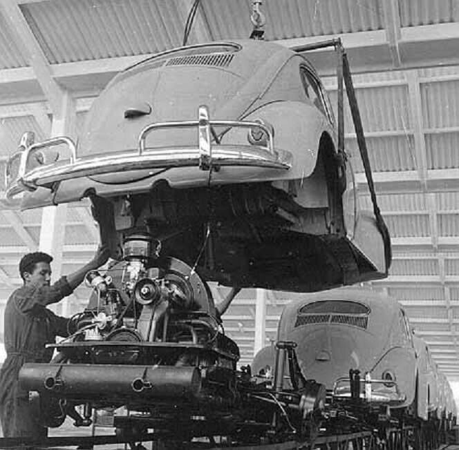 Фото-экскурсия в прошлое на завод Volkswagen