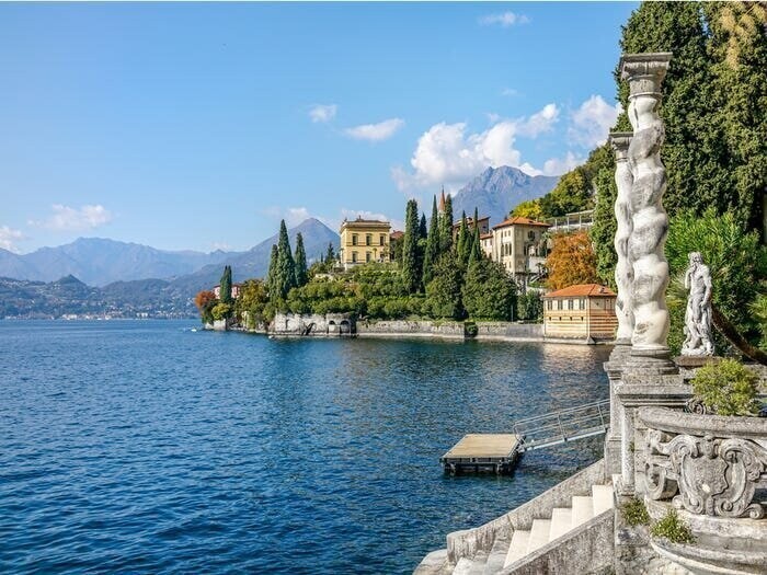  Озеро Комо, Италия.