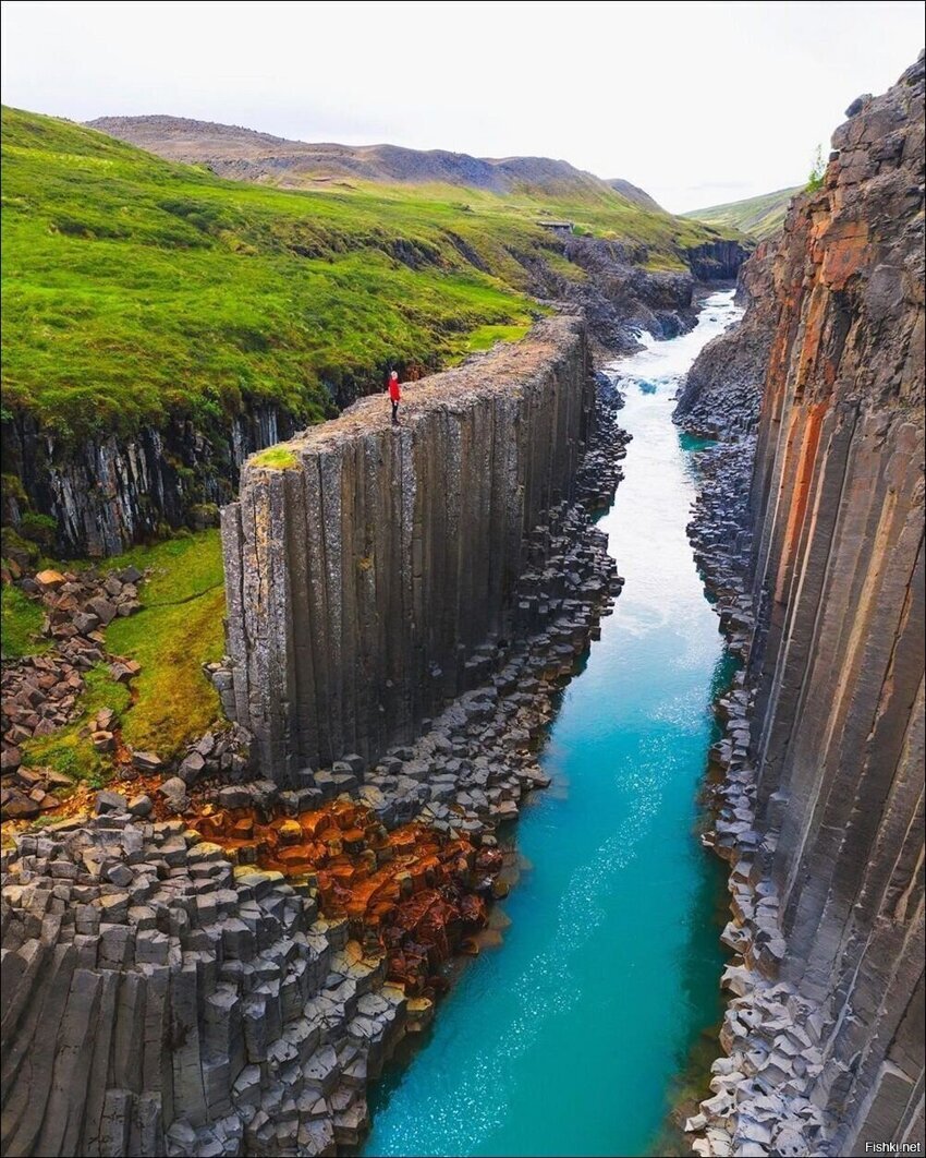 Каньон Stuðlagil