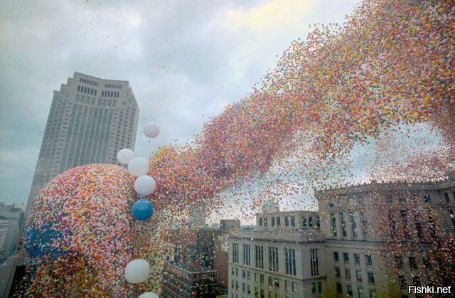 1,5 миллиона воздушных шаров, 1986 год, Кливленд, США