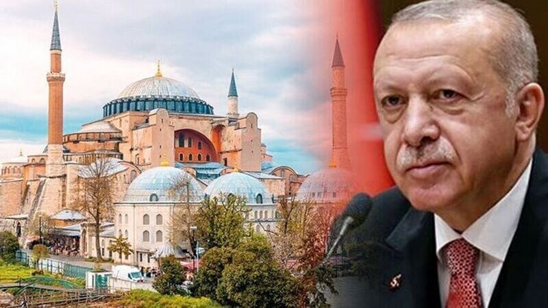 Эрдоган рассматривает возможность сделать собор Святой Софии мечетью