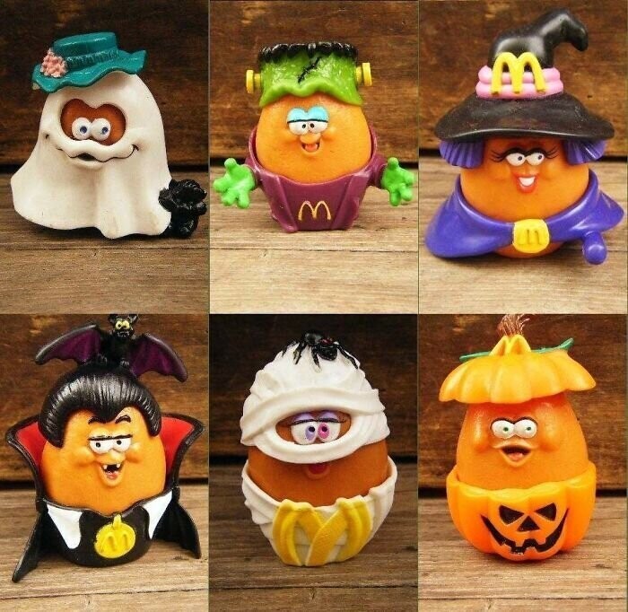 Игрушки из Макдоналдса к Хэллоуину