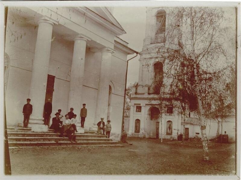 Вид на часть церкви. 1913 г.