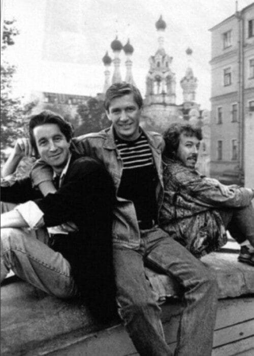 Ярмольник, Абдулов и Макаревич. 1987