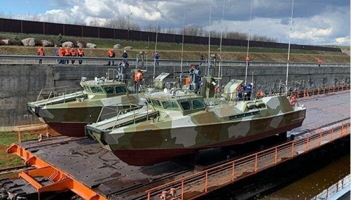 Два новых патрульных катера «Раптор» вышли на испытания в акваторию Невы