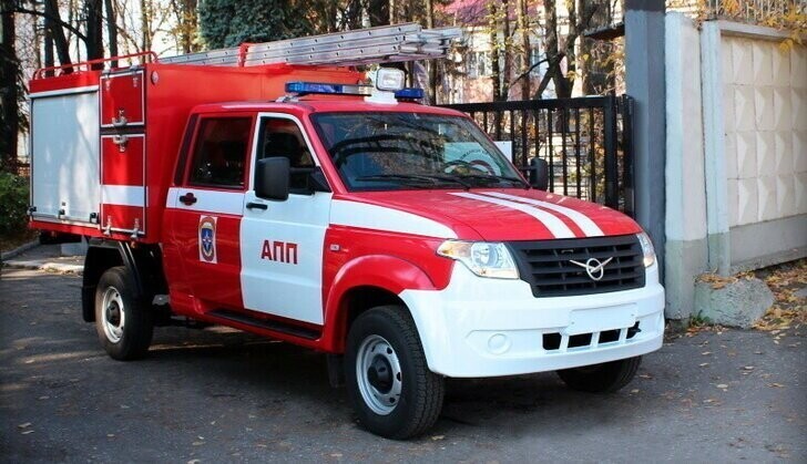 Компании УАЗ и АвтоЛИК начали совместное производство нового пожарного автомобиля