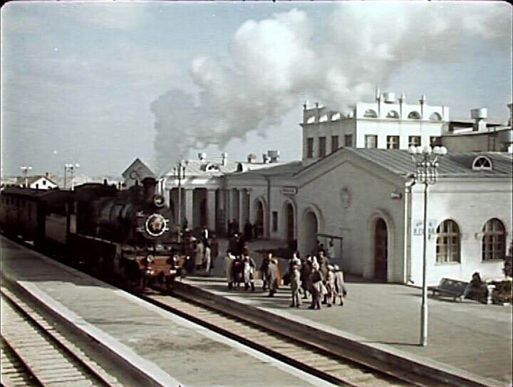 Фотографии былых времён. СССР 1954 год в цвете