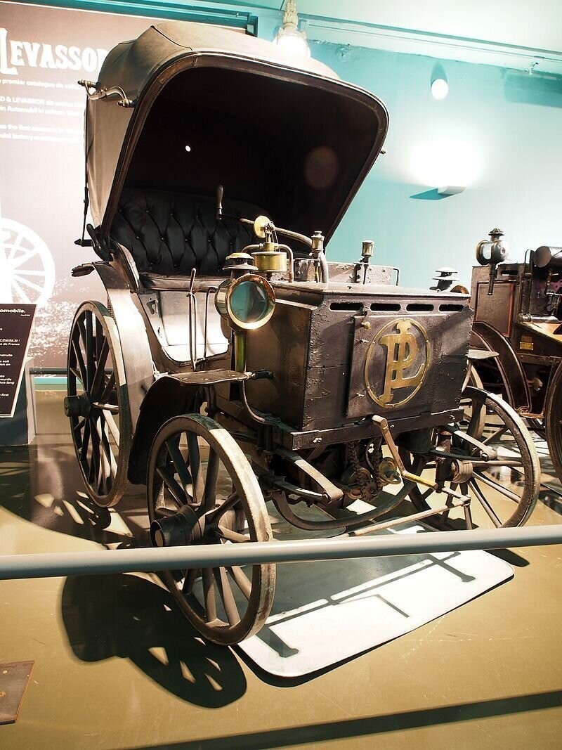 Самые старые автомобили: Panhard et Levassor P2C 1891 года