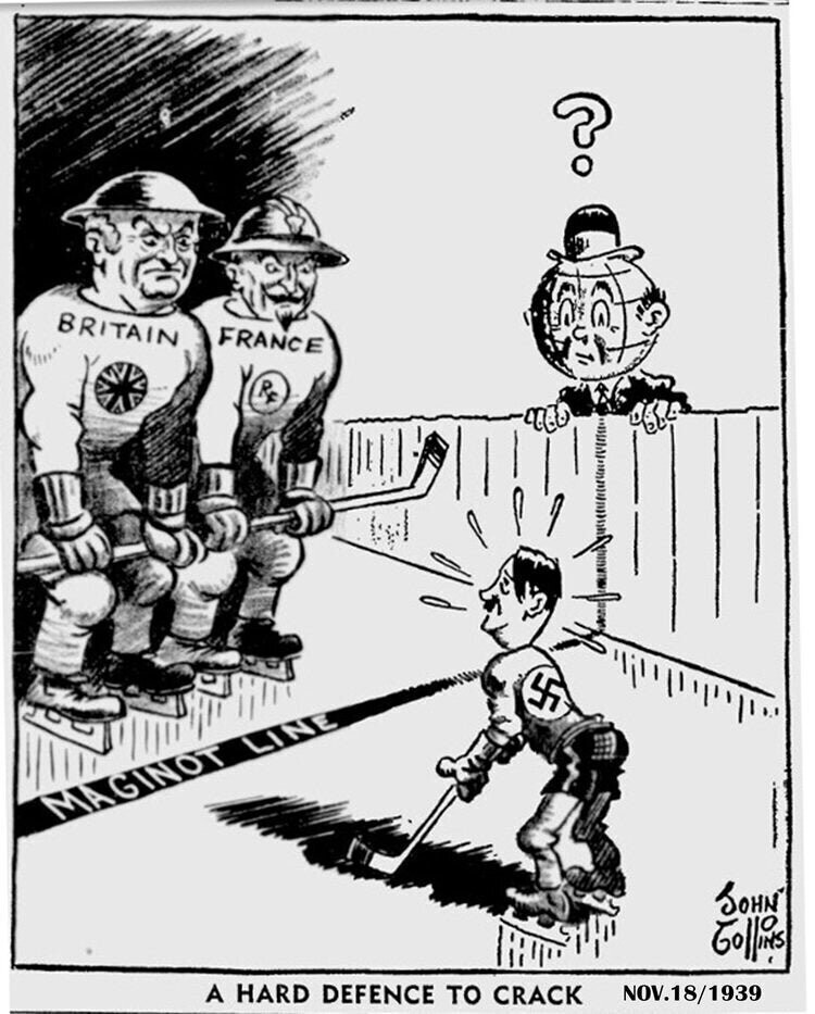 11. Карикатура 1939 года