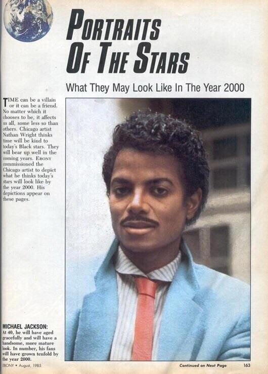 14. Майкл Джексон в 2000 году по версии выпуска журнала Ebony за 1985 год