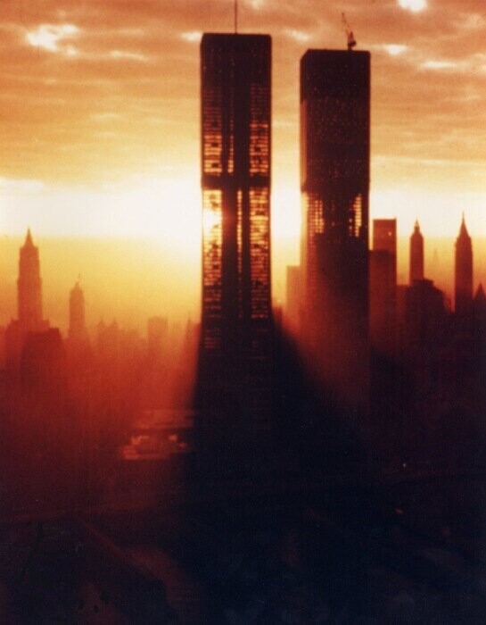 Здания Всемирного торгового центра. 1973 год. После трагического теракта в 2001 году этот снимок стал одним из самых памятных в истории